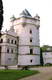 Zamek w Krasiczynie - Baszta Królewska w narożniku północno-wschodnim zamku, fot. ZeroJeden, VIII 2001
