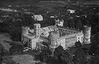 Krasiczyn - Zamek w Krasiczynie na zdjęciu z okresu międzywojennego