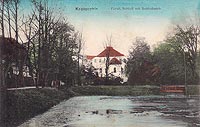 Krotoszyn - Zamek w Krotoszynie na zdjęciu z lat 1905-20