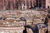 Zamek w Kwidzynie - Badania archeologiczne prowadzone na przyzamkowej średniowiecznej zabudowie miejskiej, fot. ZeroJeden, IV 2004