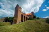 Zamek w Kwidzynie - Widok od zachodu na gdanisko, fot. ZeroJeden, VI 2008