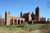 Zamek w Kwidzynie - Widok od zachodu, fot. ZeroJeden, IV 2004