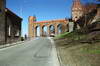Zamek w Kwidzynie - Widok od południa na gdanisko, fot. JAPCOK, IV 2004