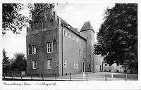 Zamek w Lęborku - Zamek w Lęborku na zdjęciu z 1938 roku