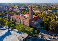 Zamek w Legnicy - Zdjęcie lotnicze, fot. ZeroJeden, X 2019