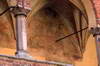 Zamek w Lidzbarku Warmińskim - Polichromie na pierwszym piętrze krużganków, fot. ZeroJeden, VII 2006