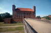 Zamek w Lidzbarku Warmińskim - Most łączący podzamcze z zamkiem głównym, fot. ZeroJeden, VII 2006