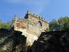 Zamek w Lipie Górnej - Wieża zamkowa od zachodu, fot. ZeroJeden, IX 2003