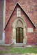 Zamek w Lubinie - Gotycki portal w zachodniej ścianie kaplicy, fot. ZeroJeden, V 2004
