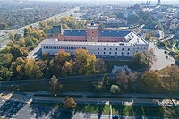 Zamek w Lublinie - Zdjęcie lotnicze, fot. ZeroJeden, X 2018
