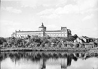 Lublin - Zamek w Lublinie na fotografii Vandreya z lat 1939-45