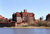 Zamek w Malborku - Zamek Wysoki od zachodu, fot. ZeroJeden, IV 2004