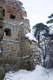 Zamek w Melsztynie - Ruiny wieży, widok w stronę północną, fot. ZeroJeden, I 2002