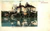 Zamek w Międzylesiu - Zamek na pocztówce z 1902 roku
