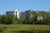 Zamek w Mokrsku Górnym - Widok od południa, fot. ZeroJeden, V 2005