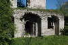 Zamek w Mokrsku Górnym - Mury skrzydła zachodniego, fot. ZeroJeden, V 2005