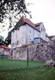 Zamek w Morągu - Widok od południa na budynek kryjący pozostałości pierwotnej bramy wjazdowej, fot. ZeroJeden, VII 2002