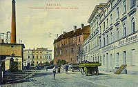 Namysłów - Zamek w Namysłowie na zdjęciu z lat 1905-09