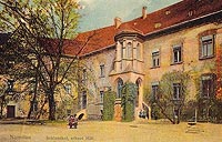 Zamek w Namysłowie - Zamek w Namysłowie na zdjęciu z lat 1905-11