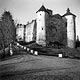 Zamek w Niedzicy - Zamek w Niedzicy na zdjęciu z lat 1939-45
