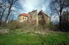 Zamek w Nieszkowicach - Widok od południowego-zachodu, fot. ZeroJeden, IV 2010
