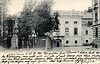 Zamek w Nowej Rudzie - Zamek w Nowej Rudzie na pocztówce z 1905 roku