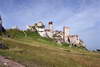 Zamek w Olsztynie - Widok od wschodu, fot. ZeroJeden, VII 2004