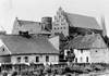 Zamek w Olsztynie - Zamek na zdjęciu z 1923 roku