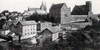 Zamek w Olsztynie - Zdjęcie z widokówki z pierwszej połowy XX wieku