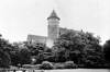 Zamek w Olsztynie - Zamek na zdjęciu sprzed 1939 roku