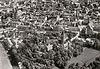 Opole - Ostrówek - Opole z zamkiem na zdjęciu lotniczym z 1928 roku
