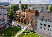 Zamek na Górce w Opolu - Zdjęcie z lotu ptaka, fot. ZeroJeden, V 2020