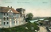 Zamek w Oświęcimiu - Zamek w Oświęcimiu na pocztówce z 1907 roku