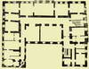 Zamek w Pszczynie - Plan pierwszego piętra pałacu  [<a href=/bibl_ksiazka.php?idksiazki=232&wielkosc_okna=d onclick='ksiazka(232);return false;'>źródło</a>]