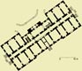 Zamek w Tworogu - Plan pałacu według E.Klose  [<a href=/bibl_ksiazka.php?idksiazki=1073&wielkosc_okna=d onclick='ksiazka(1073);return false;'>źródło</a>]