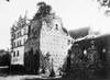 Zamek w Pęzinie - Zamek na zdjęciu sprzed II wojny światowej