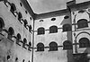 Zamek Pieskowa Skała - Zamek w Pieskowej Skale na fotografii z 1940 roku