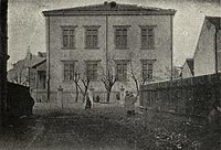 Zamek w Piotrkowie Trybunalskim - Zamek w Piotrkowie Trybunalskim na zdjęciu z 1902 roku