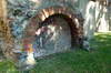 Zamek w Płotach - Mur zamku od strony południowej, fot. ZeroJeden, VII 2005