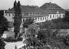 Zamek w Poznaniu - Zamek poznański na zdjęciu z 1934 roku