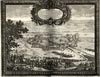 Toruń-Podgórz - Zamek Dybór naprzeciwko Torunia na sztychu Erika Dahlbergha z dzieła Samuela Pufendorfa 'De rebus a Carolo Gustavo gestis', 1656 rok