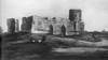 Zamek w Kole - Szczątki zamku pod miastem od strony zachodniej w 1 połowie XIX wieku, akwarela, gwasz, Stronczyński, Atlas IV