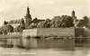 Zamek w Kostrzynie nad Odrą - Zamek na widokówce z 1928 roku