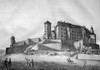 Zamek na Wawelu w Krakowie - Drzeworyt, Przyjaciel Ludu 11, 1840 ze zbiorów Biblioteki Instytutu Badań Literackich PAN
