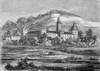 Zamek w Krasiczynie - Drzeworyt, Tygodnik Illustrowany 1860 ze zbiorów Biblioteki Instytutu Badań Literackich PAN
