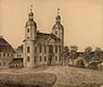 Zamek Książ - Książ na rysunku z lat 1830-50