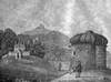 Zamek w Lanckoronie - Drzeworyt, Przyjaciel Ludu 21, 1836 ze zbiorów Biblioteki Instytutu Badań Literackich PAN