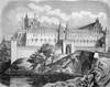 Zamek w Malborku - Drzeworyt, Tygodnik Illustrowany 1860 ze zbiorów Biblioteki Instytutu Badań Literackich PAN