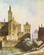 Zamek w Malborku - Kościół zamkowy od wschodu, akwarela J.K.Schultza z 1841 roku, zaczerpnięte z: A.R.Chodyński 'Zamek Malborski w obrazach i kartografii', PWN, Warszawa, 1988