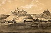 Zamek w Płocku - Zamek na litografii Napoleona Ordy, 'Album Widoków', Seria 8, 1882
